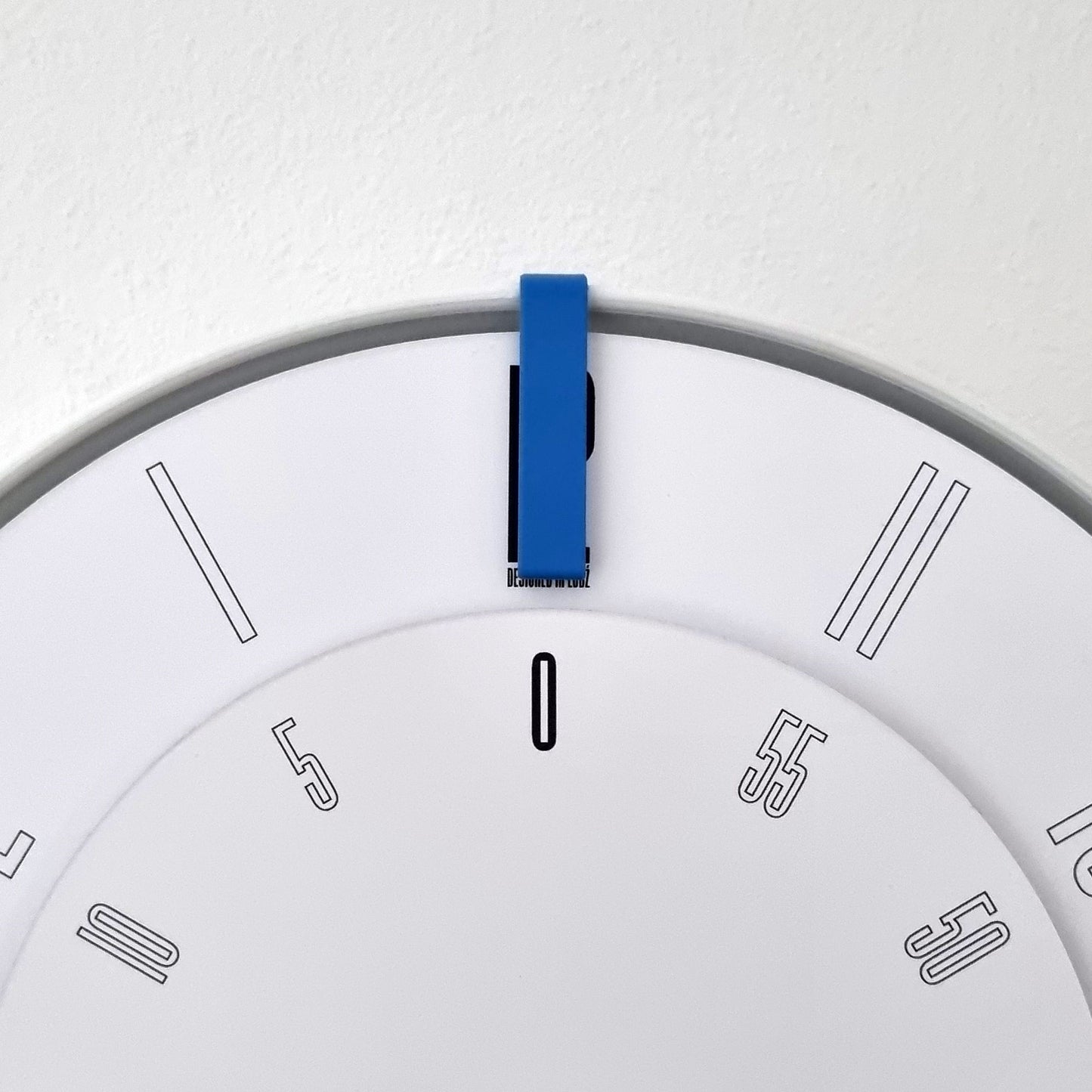 FIRST Medium White/Blue/White Wall Clock