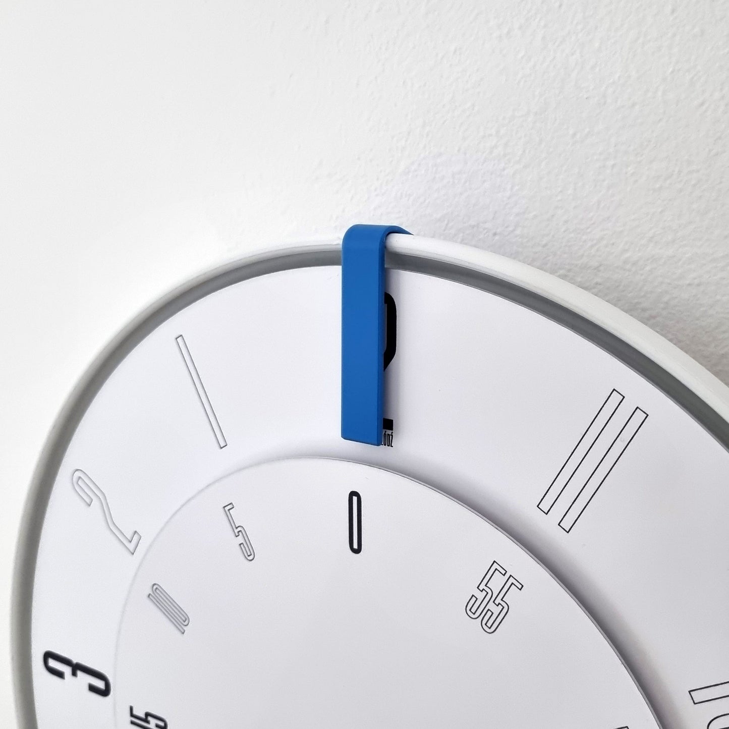 FIRST Medium White/Blue/White Wall Clock