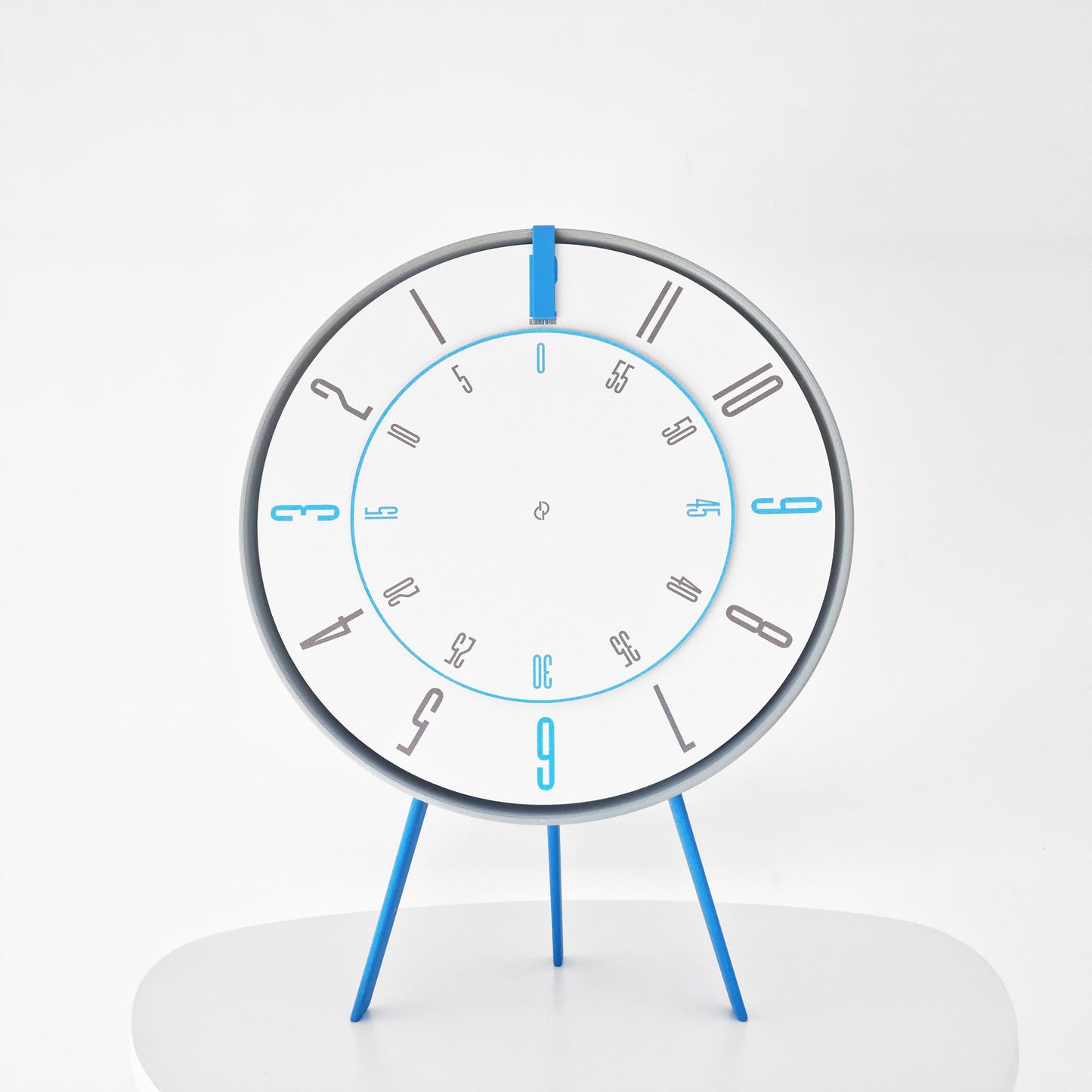 FIRST Medium Grey/Blue/BlueGrey #1 Shelf Clock
