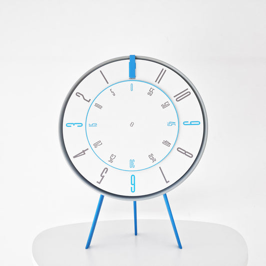 FIRST Medium Grey/Blue/BlueGrey #1 Shelf Clock