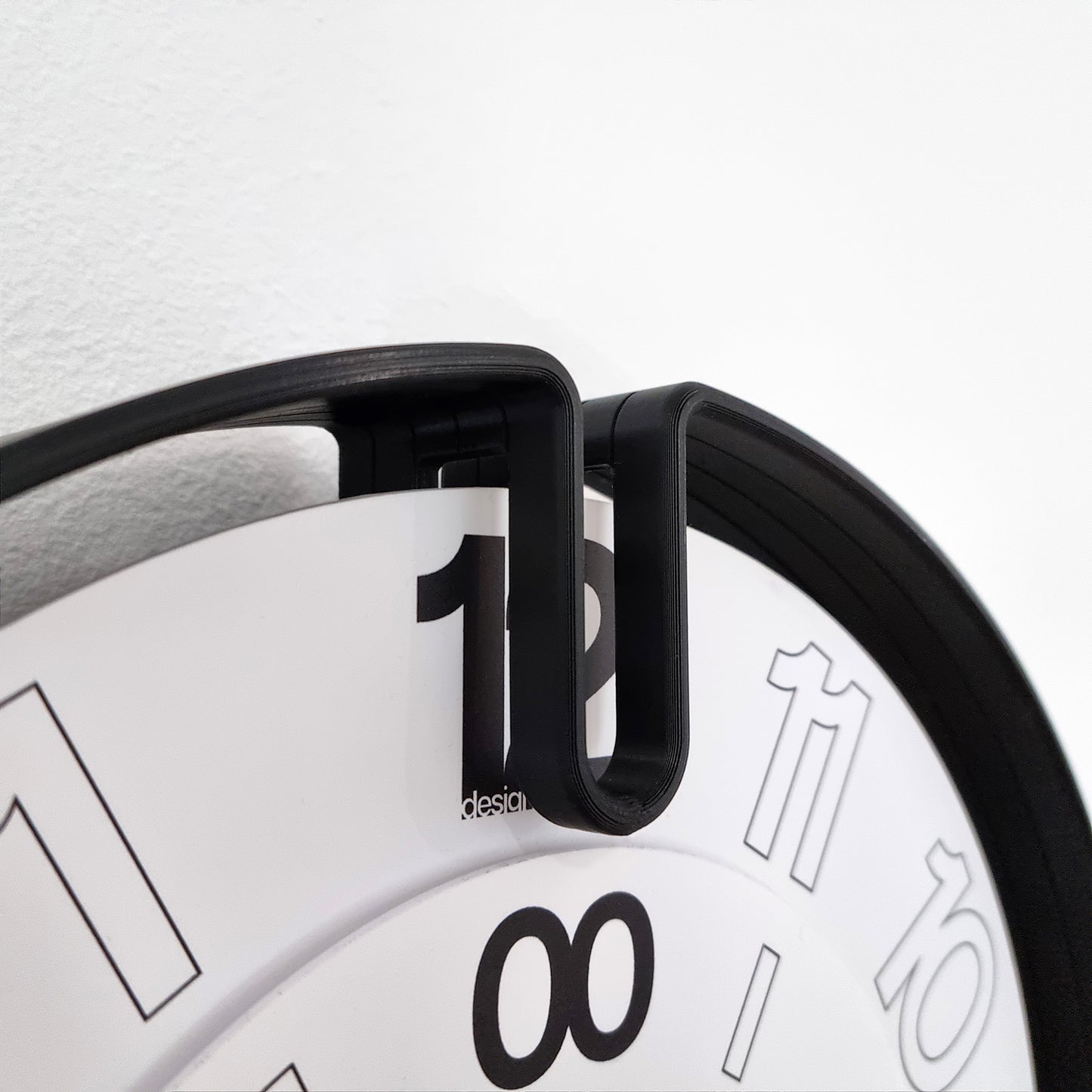 NOOK Medium Black/White #1 Wall Clock