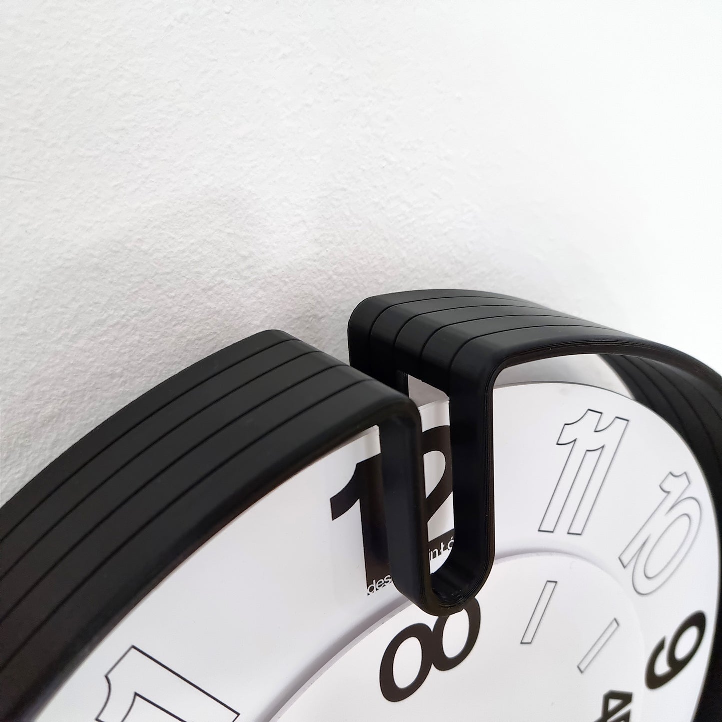 NOOK Medium Black/White #1 Wall Clock