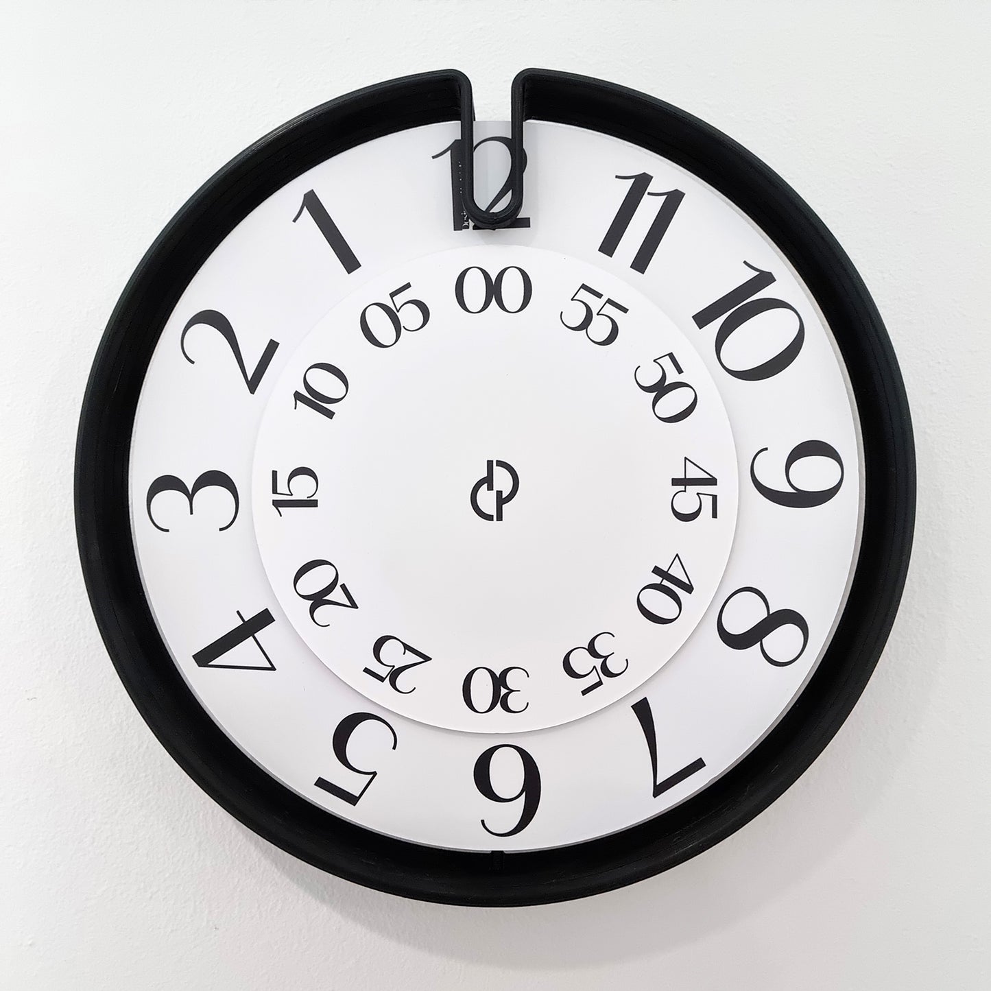 NOOK Medium Black/White #2 Wall Clock