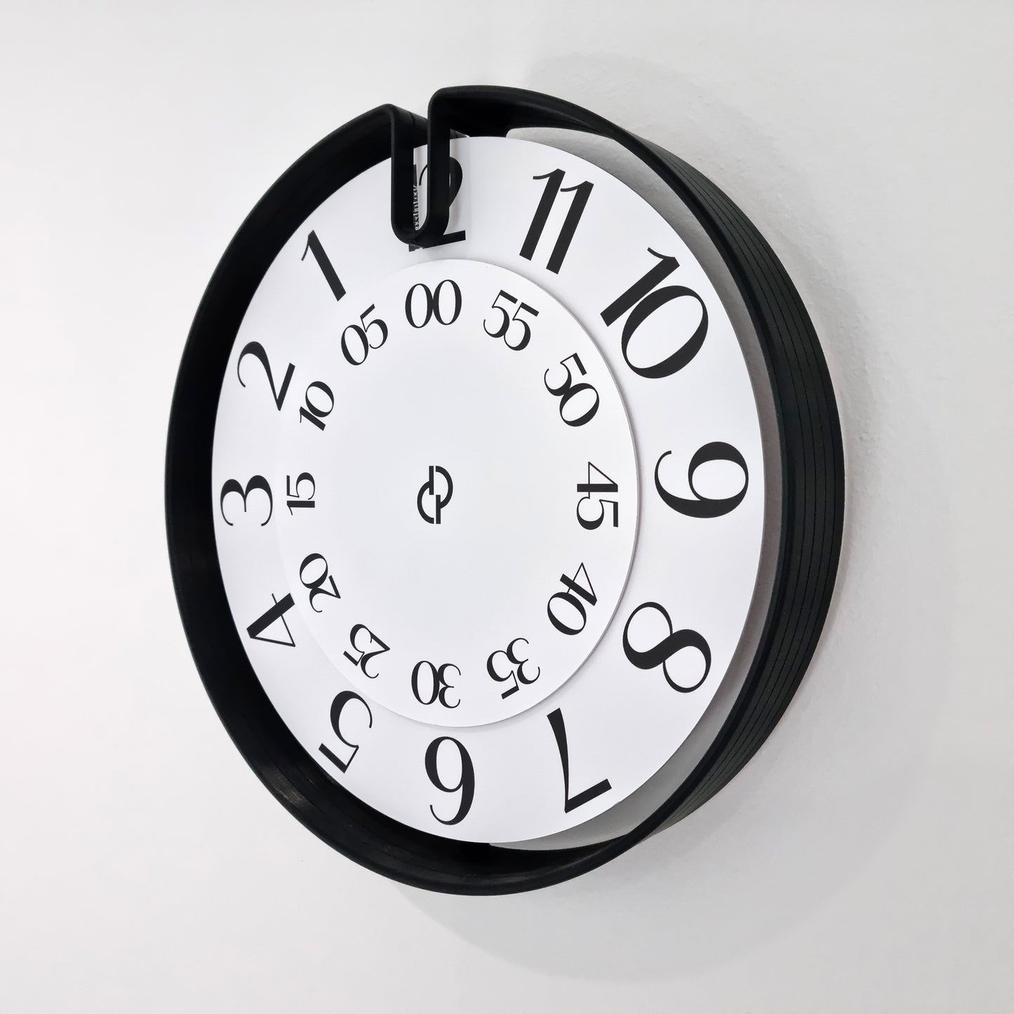NOOK Medium Black/White #2 Wall Clock