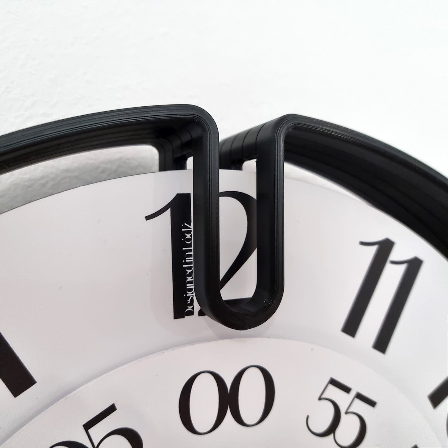 NOOK Medium Black/White #2 Wall Clock