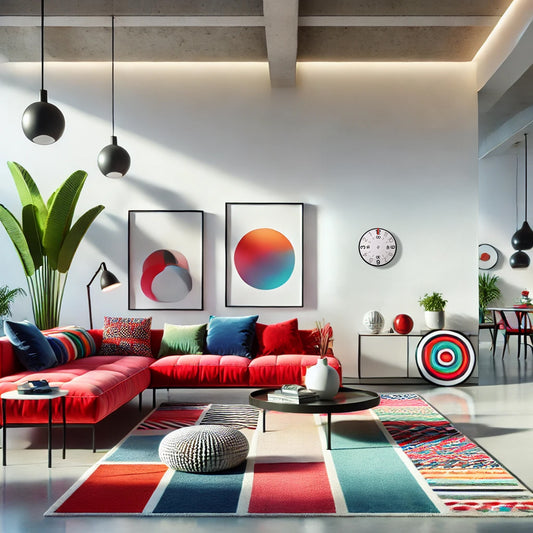 FIRST Medium Black/Red/White #3 Wall Clock