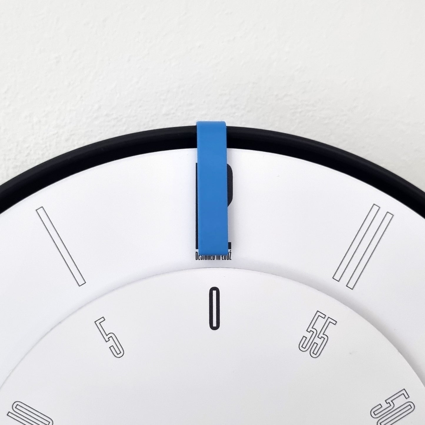 FIRST Medium Black/Blue/White Wall Clock