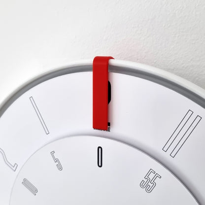 FIRST Medium White/Red/White Wall Clock