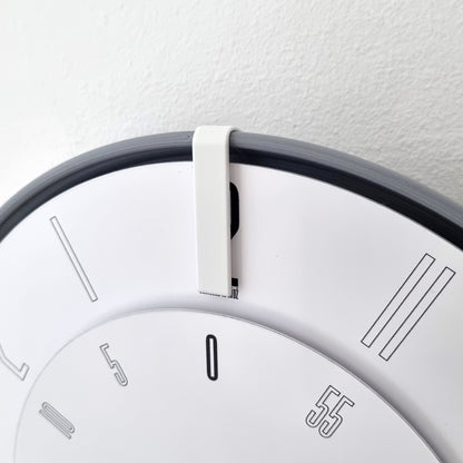 FIRST Medium Grey/White/White Wall Clock