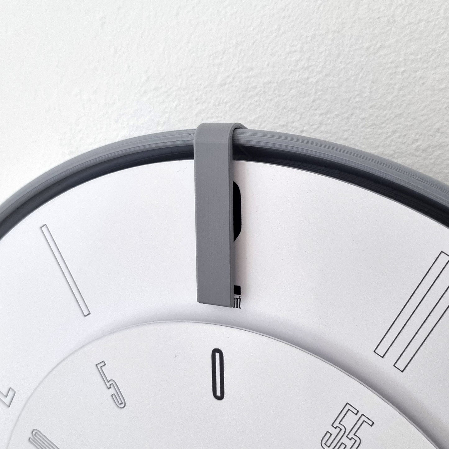 FIRST Medium Grey/Grey/White Wall Clock