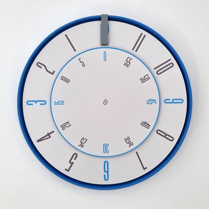 FIRST Medium Blue/Grey/GB Wall Clock