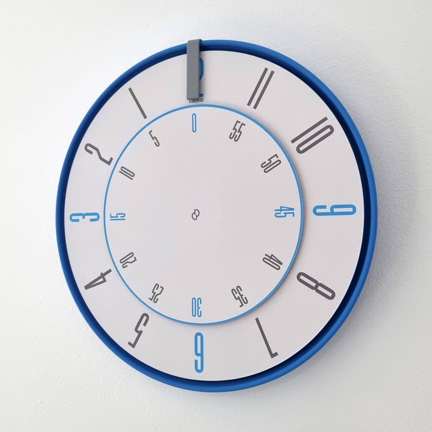 FIRST Medium Blue/Grey/GB Wall Clock