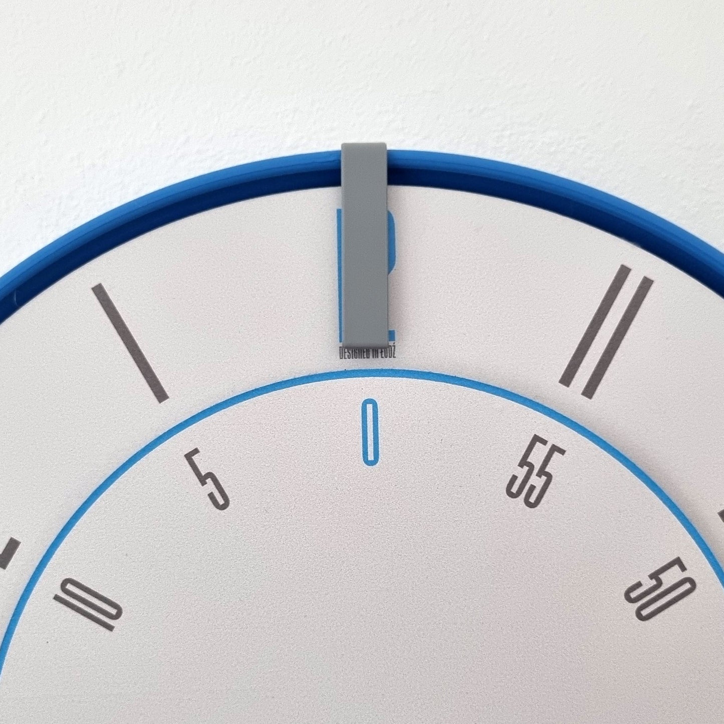 FIRST Medium Blue/Grey/GB Wall Clock