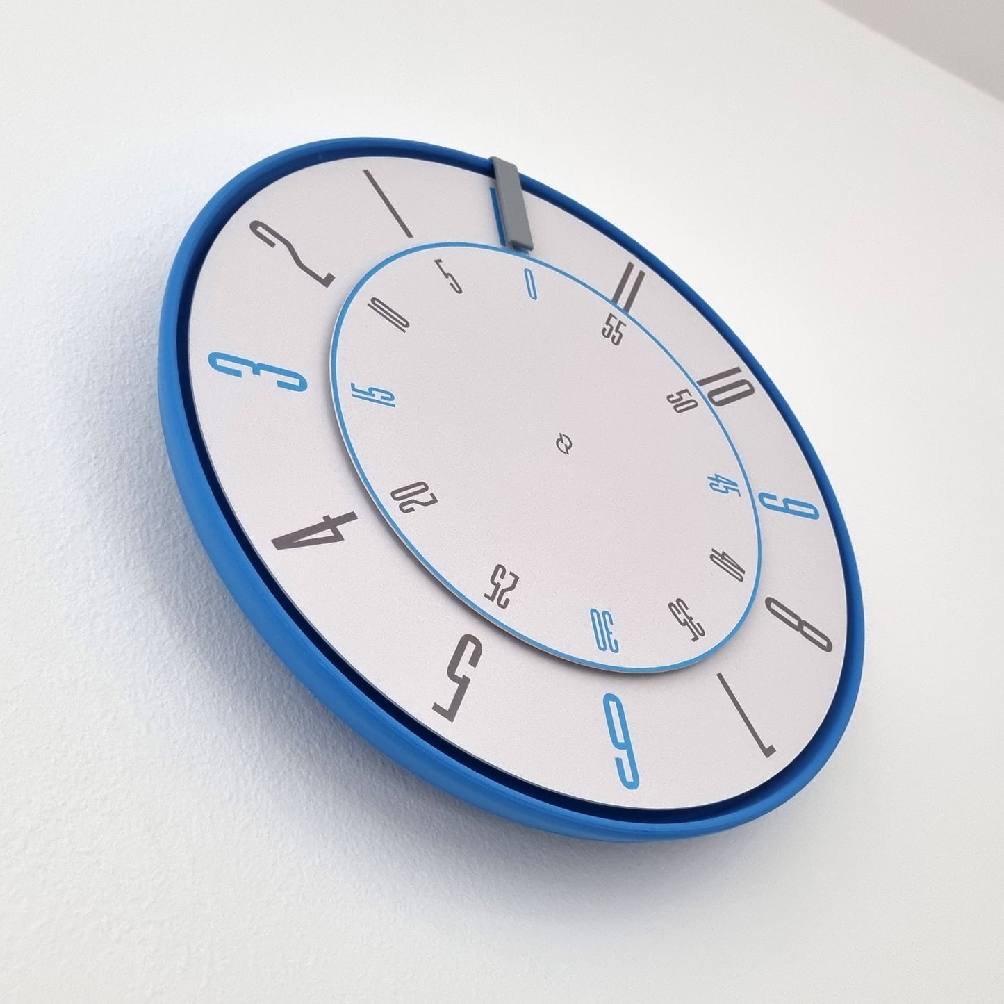 FIRST Medium Blue/Grey/GB Wall Clock