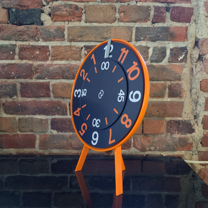 FIRST Medium Orange/Grey/DBO #2 Shelf Clock
