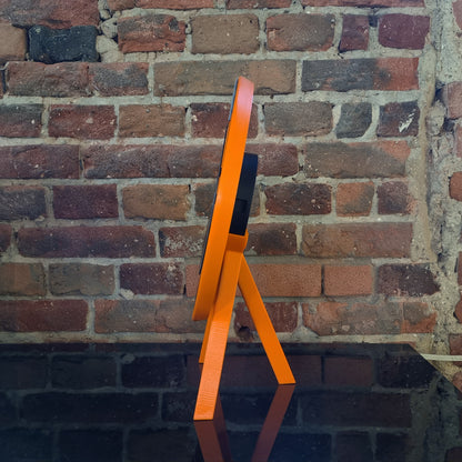 FIRST Medium Orange/Grey/DBO #2 Shelf Clock